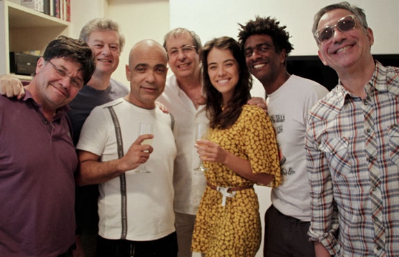 Parte do elenco do humorístico Casseta e Planeta 